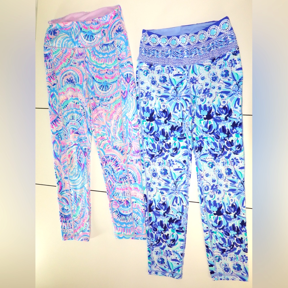 Lilly Pulitzer Luxletic Yoga Workout Pants Lot Small